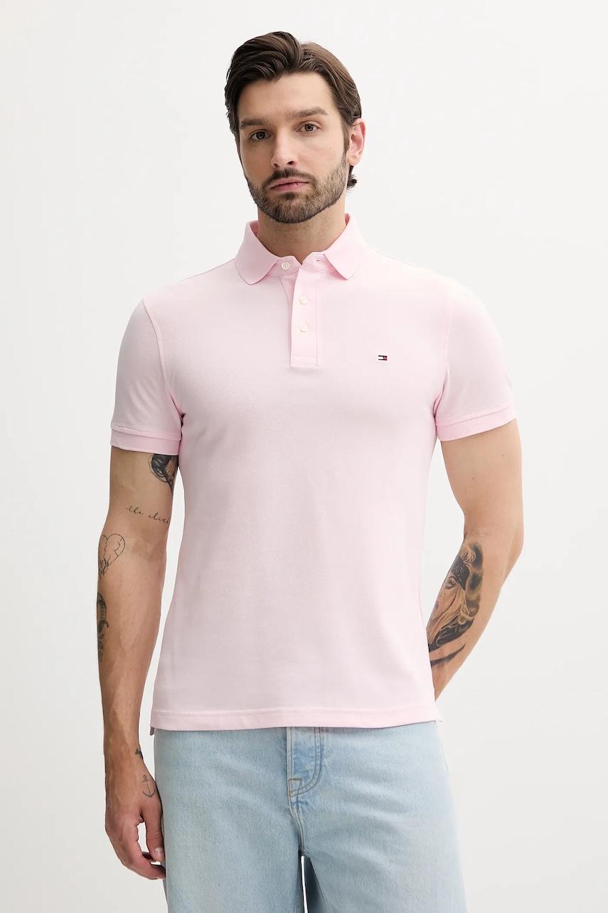 Tommy Hilfiger  polo bavlněné s elastanem