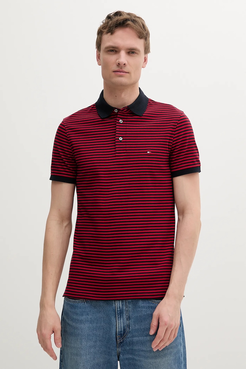 Tommy Hilfiger  polo bavlněné s elastanem