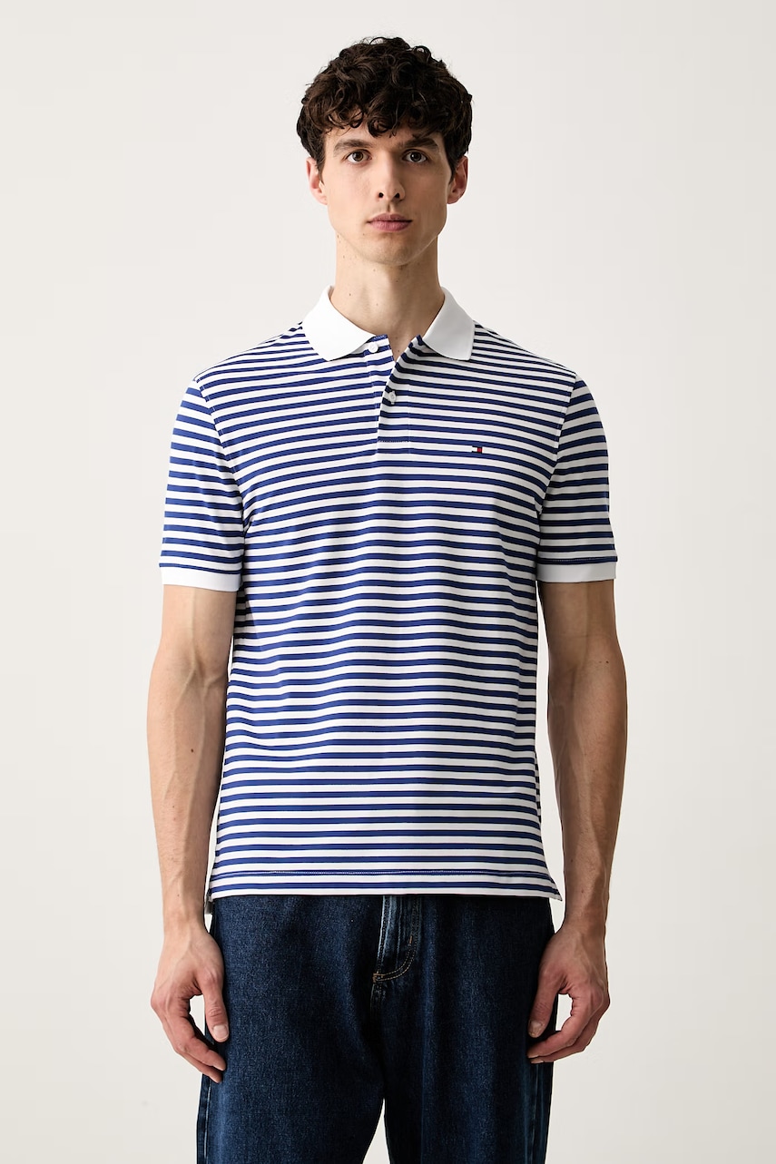 Tommy Hilfiger  polo pánské s bavlnou