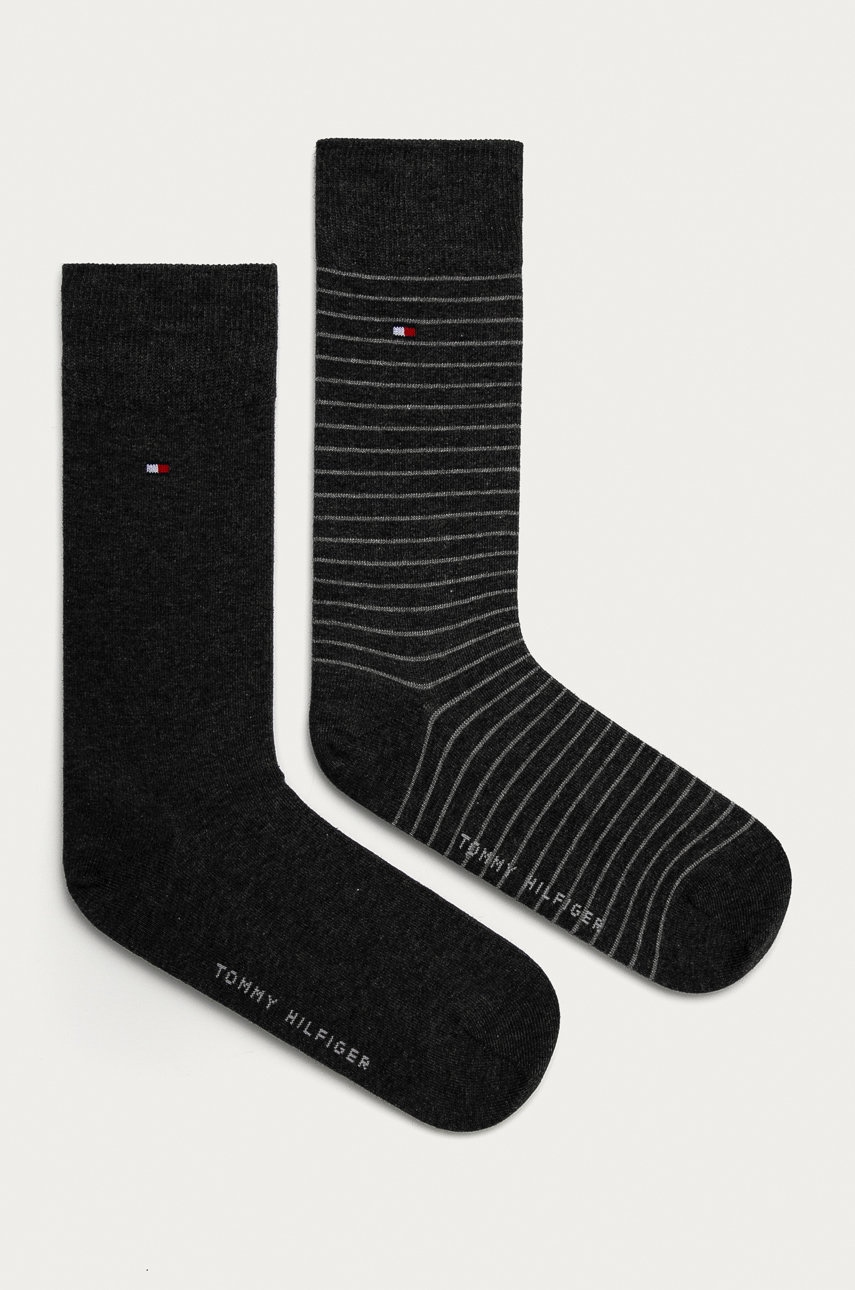 Tommy Hilfiger  ponožky pánské s bavlnou 2-pack