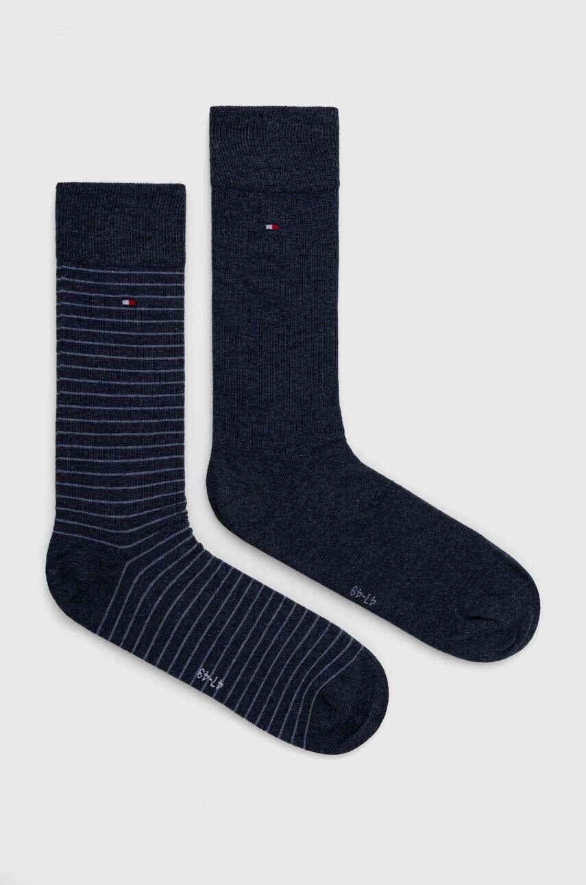 Tommy Hilfiger  ponožky pánské s bavlnou 2-pack