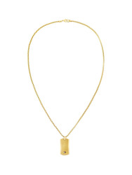 Tommy Hilfiger Pozlacený pánský náhrdelník s vojenskou známkou Jameson 2790628