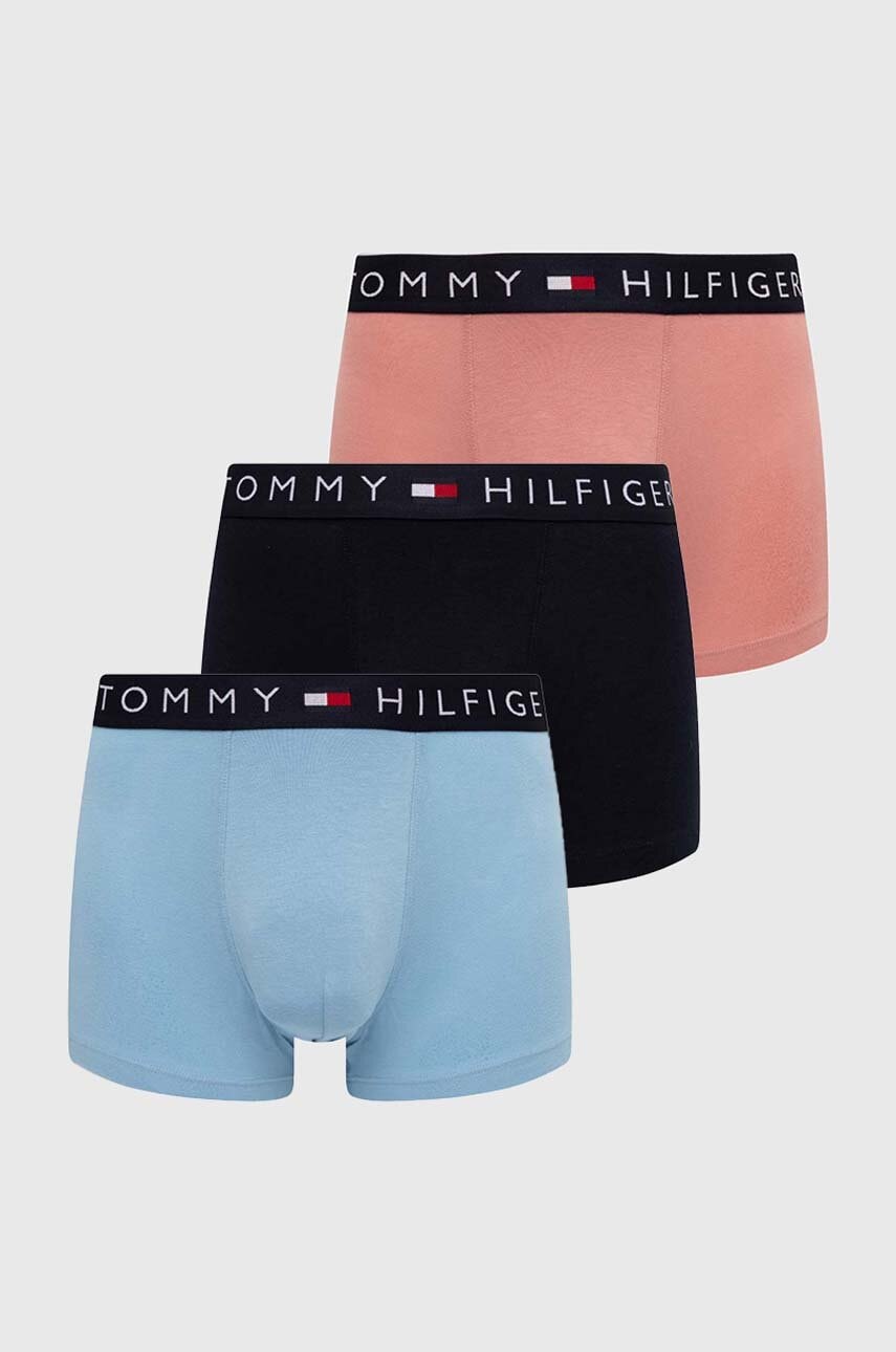 Tommy Hilfiger  přiléhavé boxerky pánské bavlněné s elastanem 3-pack