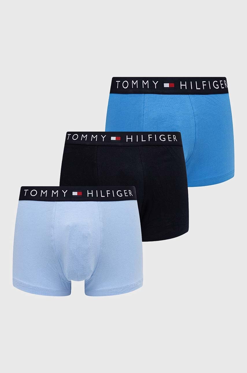 Tommy Hilfiger  přiléhavé boxerky pánské bavlněné s elastanem 3-pack