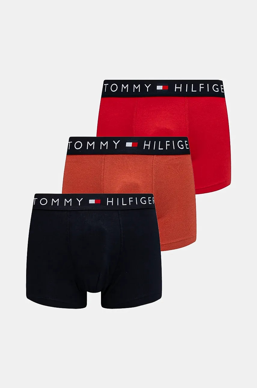 Tommy Hilfiger  přiléhavé boxerky pánské bavlněné s elastanem 3-pack