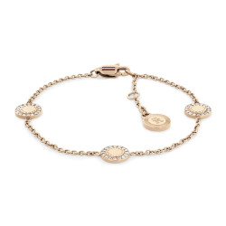 Tommy Hilfiger Růžově pozlacený náramek s krystaly Mini Crystals 2780906