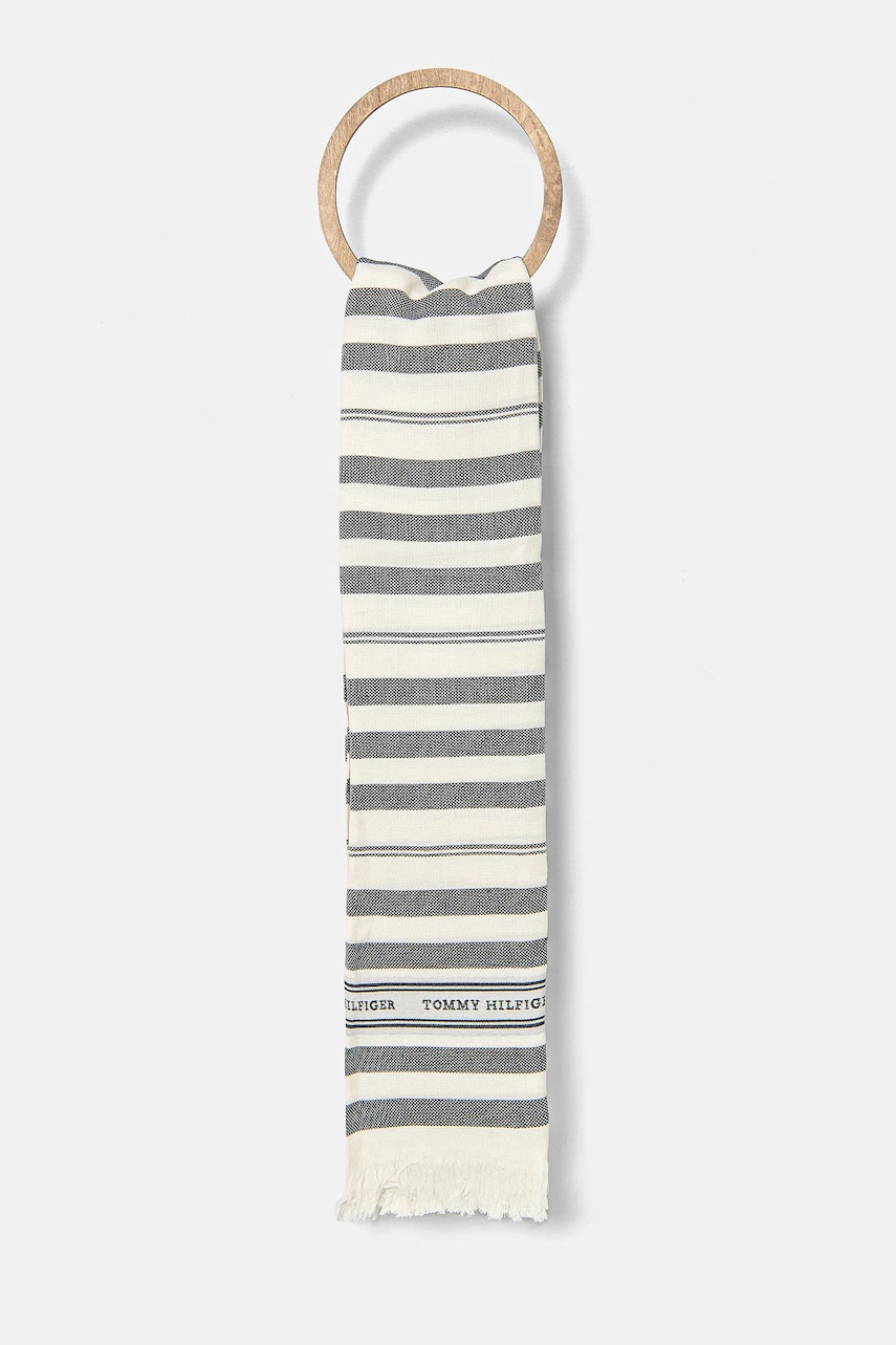 Tommy Hilfiger  Šála ze lněné směsi