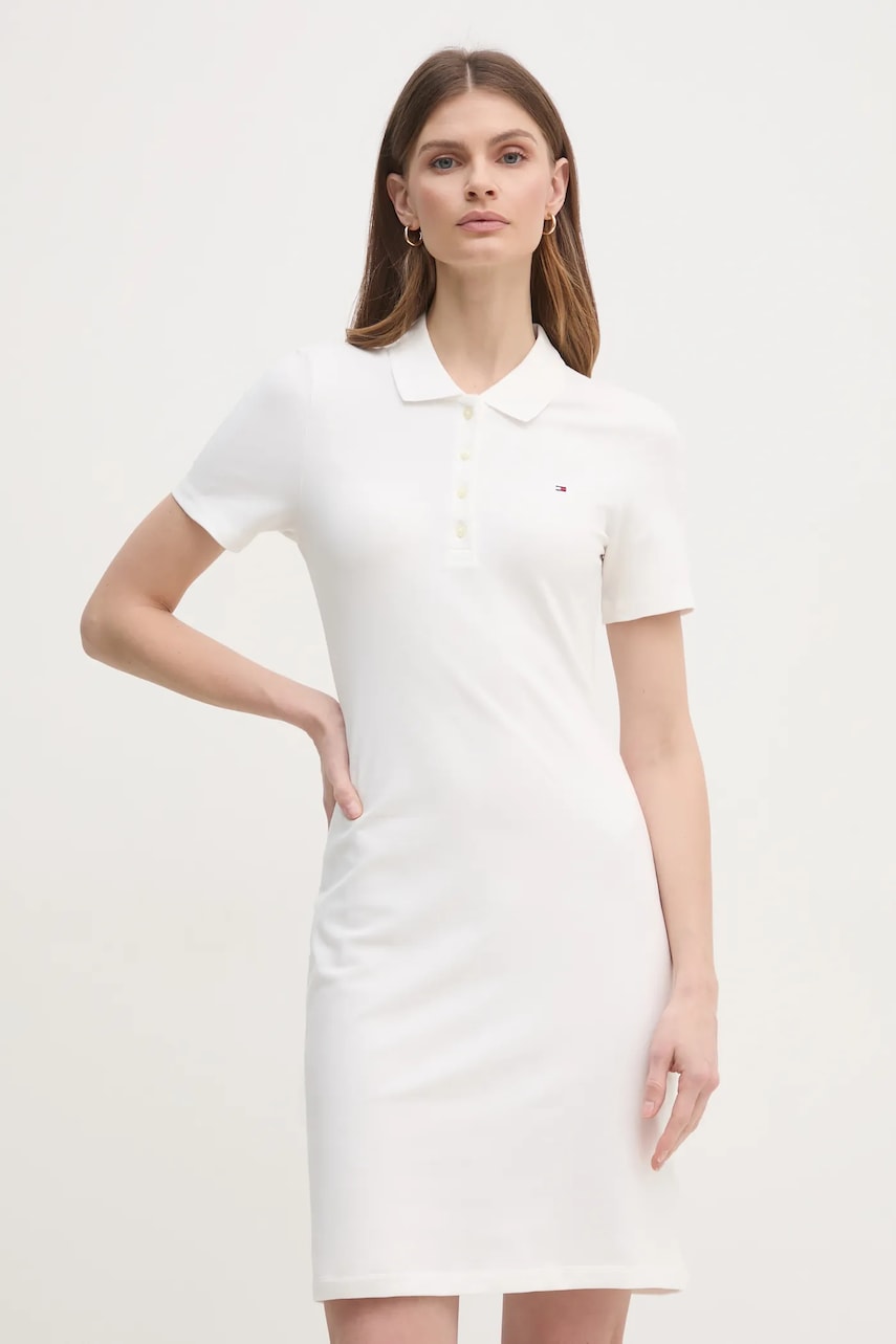 Tommy Hilfiger  šaty bavlněné s elastanem