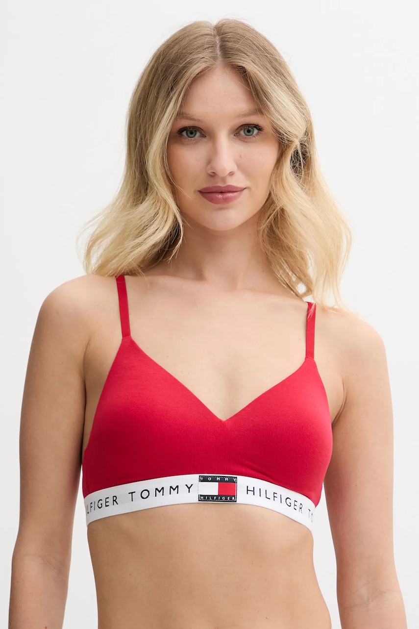 Tommy Hilfiger  sportovní podprsenka bavlněná s elastanem