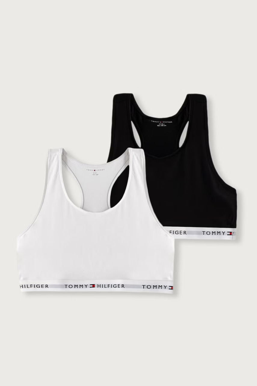 Tommy Hilfiger  sportovní podprsenka dámská bavlněná s elastanem