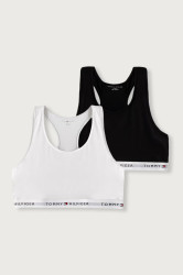 Tommy Hilfiger  sportovní podprsenka dámská bavlněná s elastanem