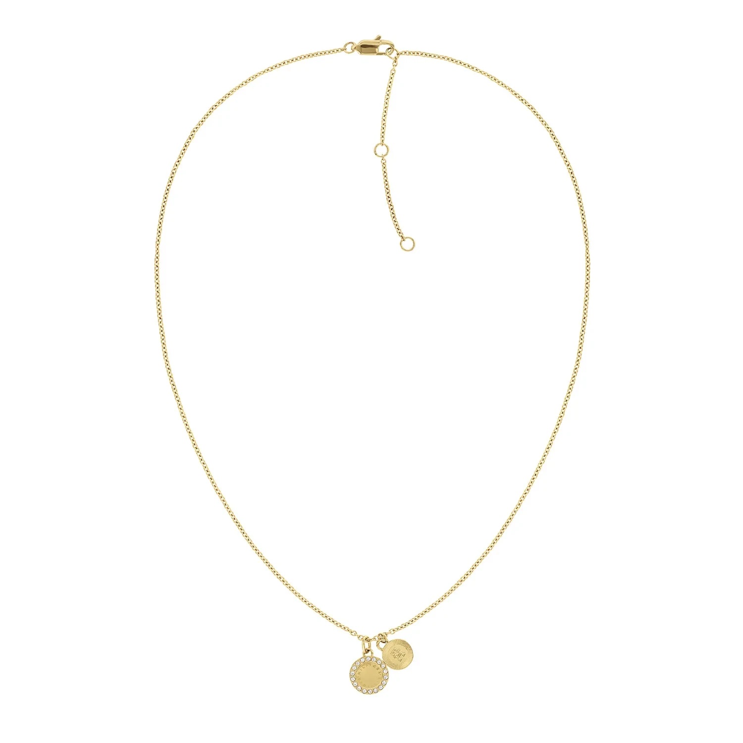 Tommy Hilfiger Stylový pozlacený náhrdelník s krystaly Mini Crystals 2780902