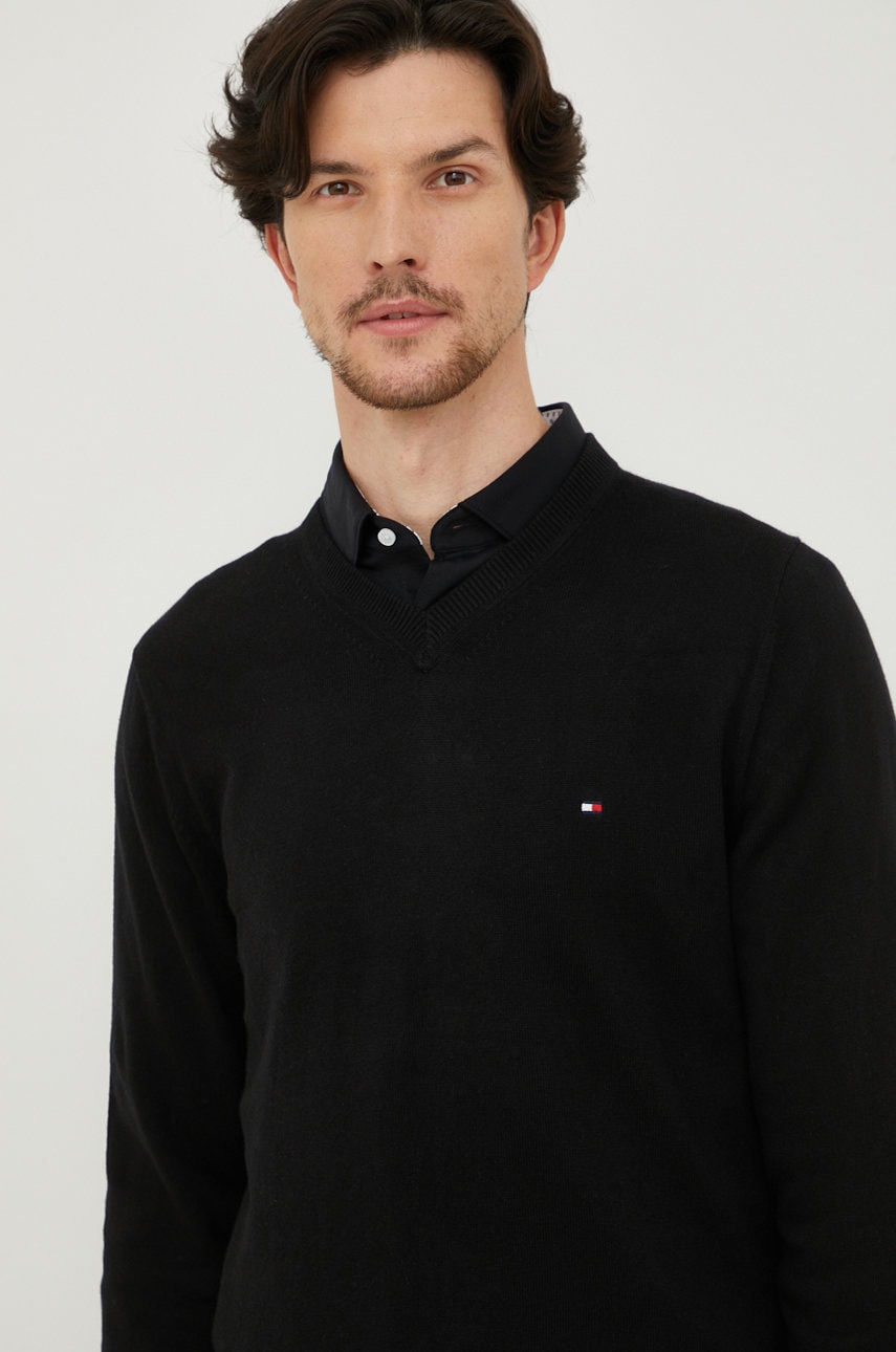 Tommy Hilfiger  Svetr s příměsí kašmíru
