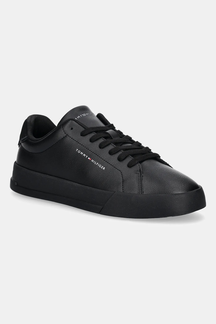 Tommy Hilfiger  TH COURT LTH DETAIL ESS sneakers boty pánské kožené