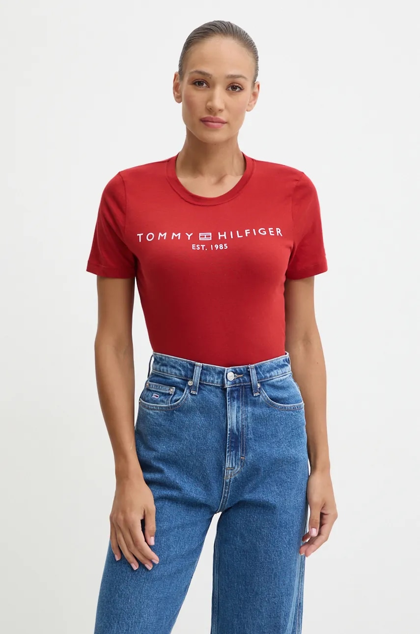 Tommy Hilfiger  tričko dámské bavlněné