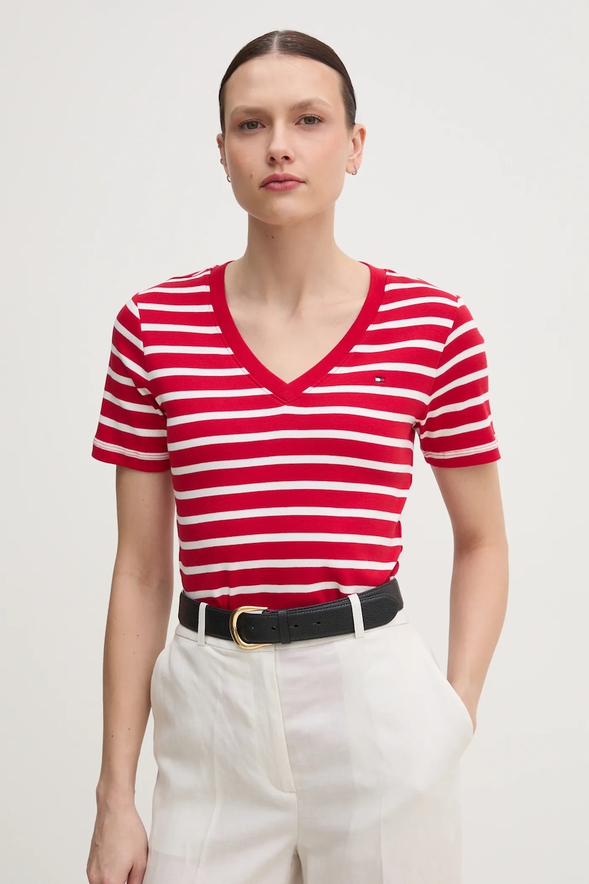 Tommy Hilfiger  tričko dámské bavlněné