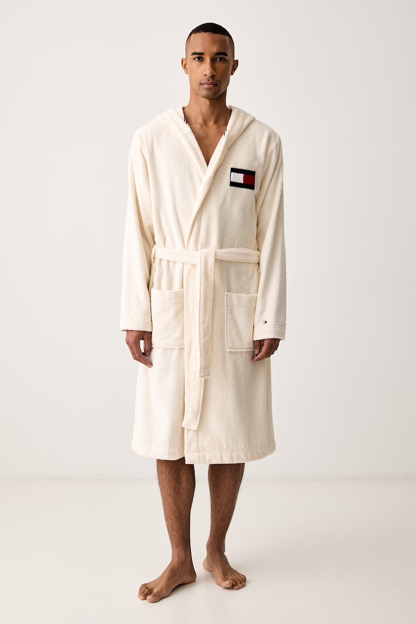 Tommy Hilfiger  župan s kapucí pánský bavlněný