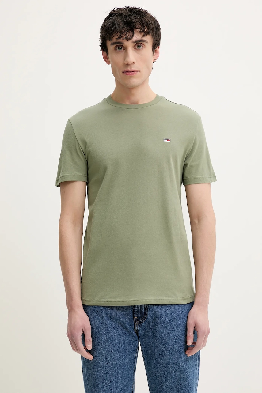 Tommy Jeans  basic tričko pánské bavlněné 2-pack