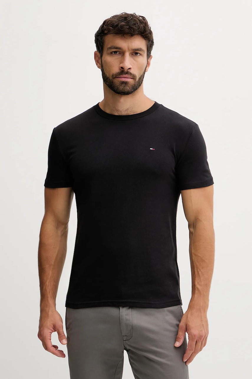Tommy Jeans  basic tričko pánské bavlněné 2-pack