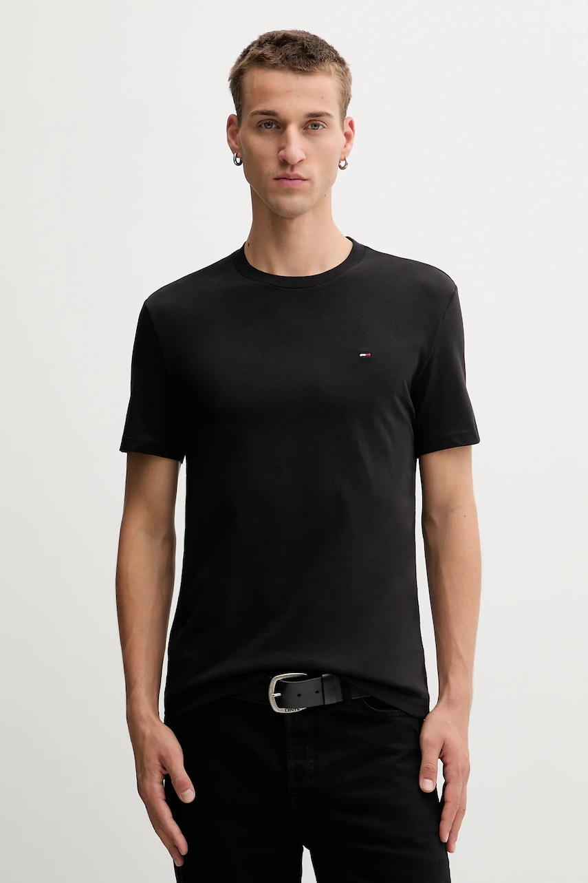 Tommy Jeans  basic tričko pánské bavlněné 2-pack