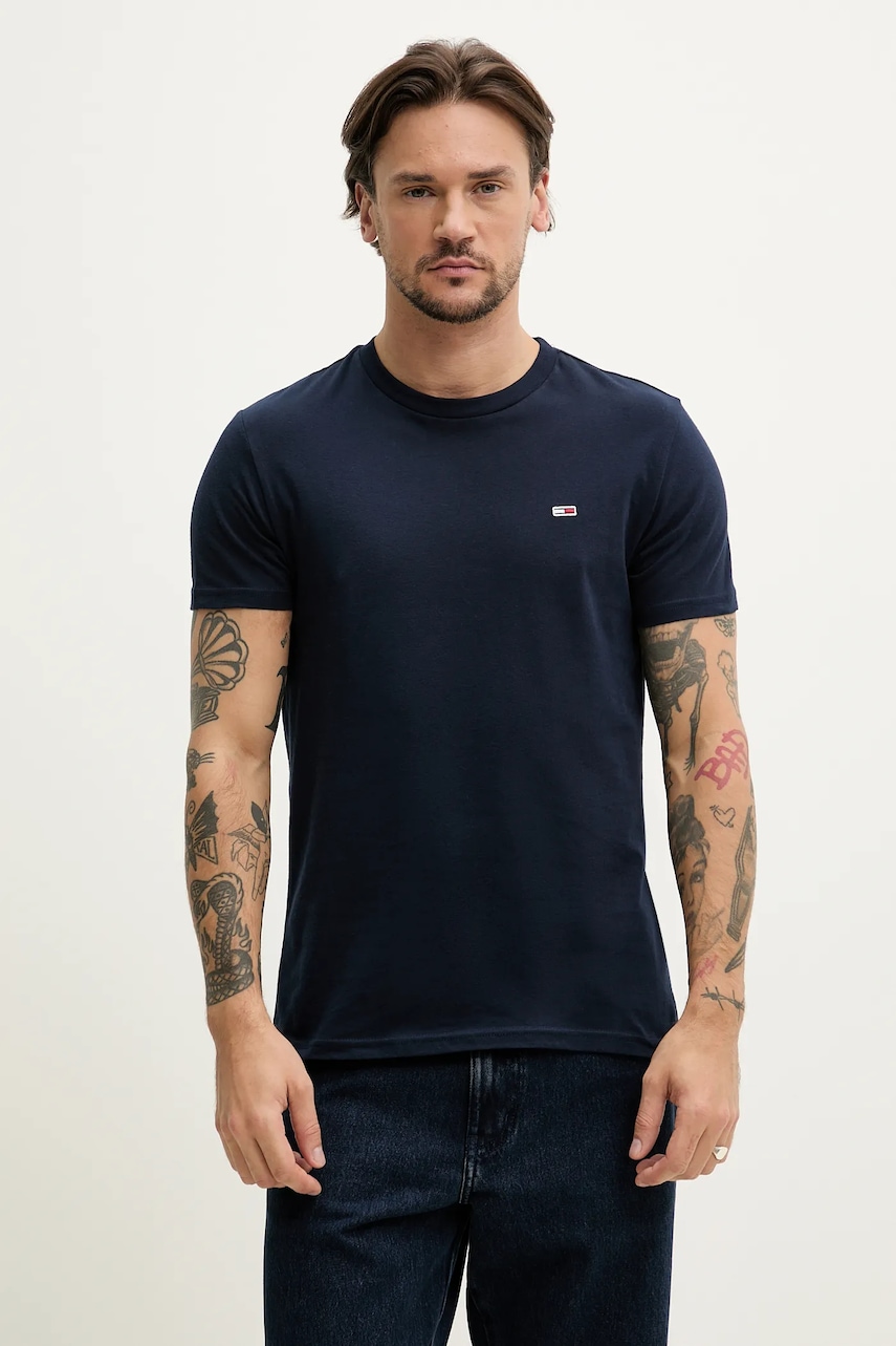 Tommy Jeans  basic tričko pánské bavlněné 2-pack