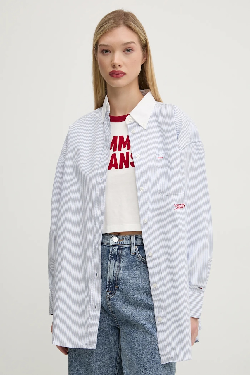 Tommy Jeans  Bavlněná košile