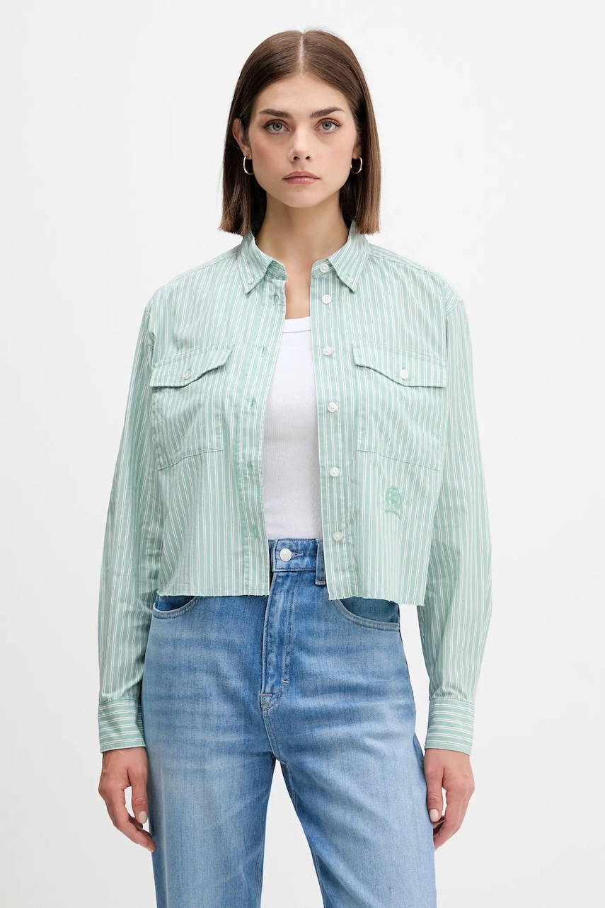 Tommy Jeans  Bavlněná košile