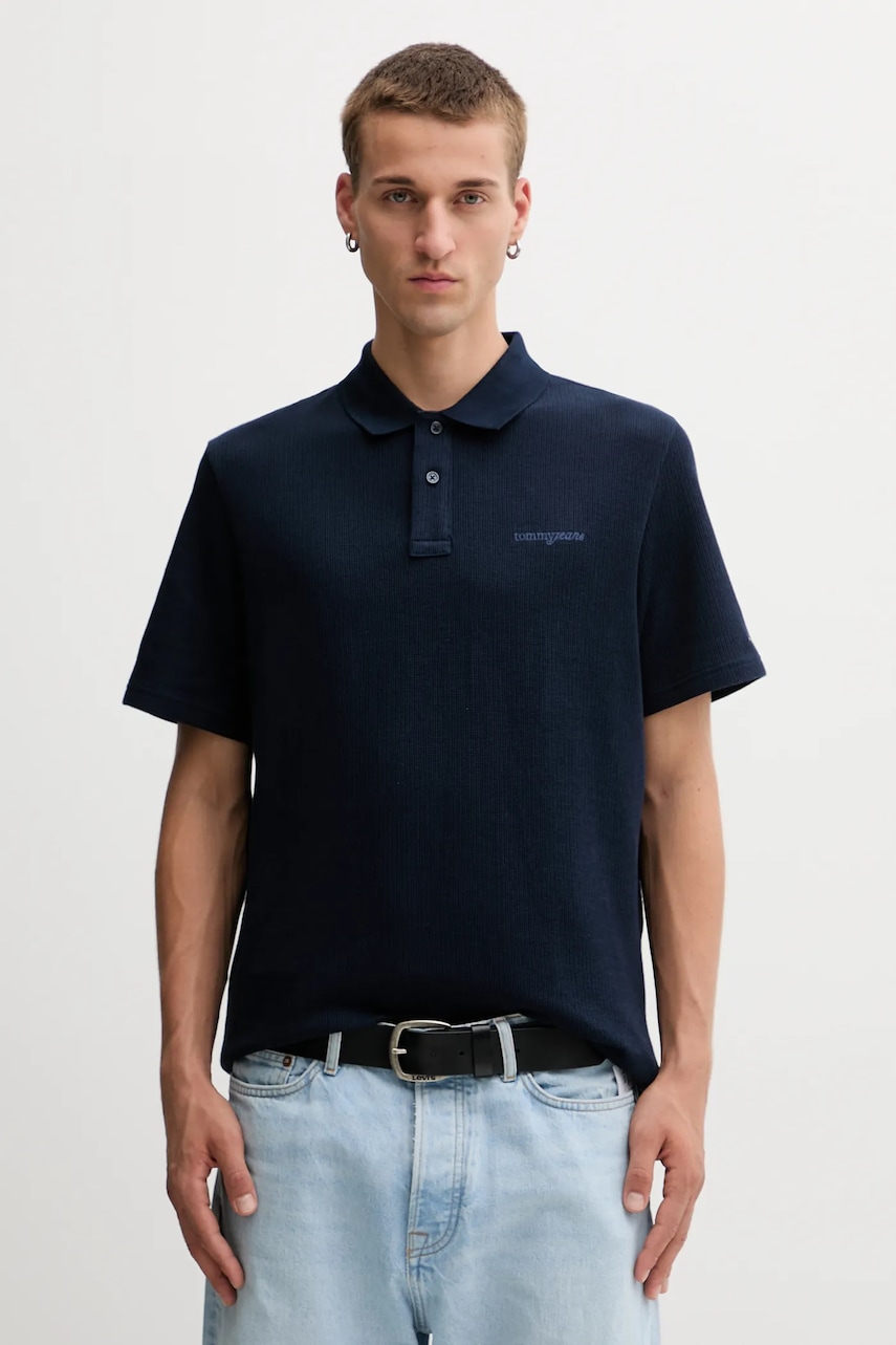 Tommy Jeans  Bavlněné polo tričko