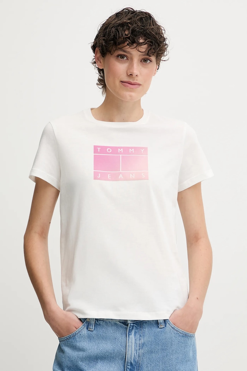 Tommy Jeans  Bavlněné tričko