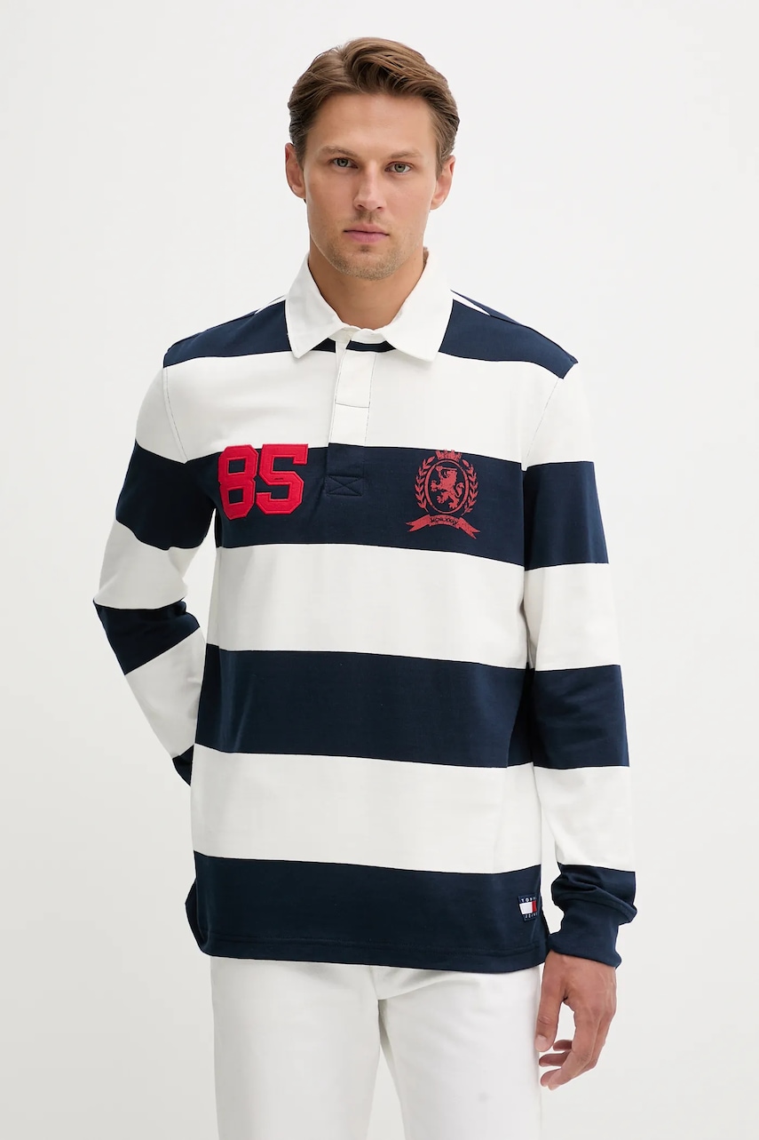 Tommy Jeans  Bavlněné tričko s dlouhým rukávem