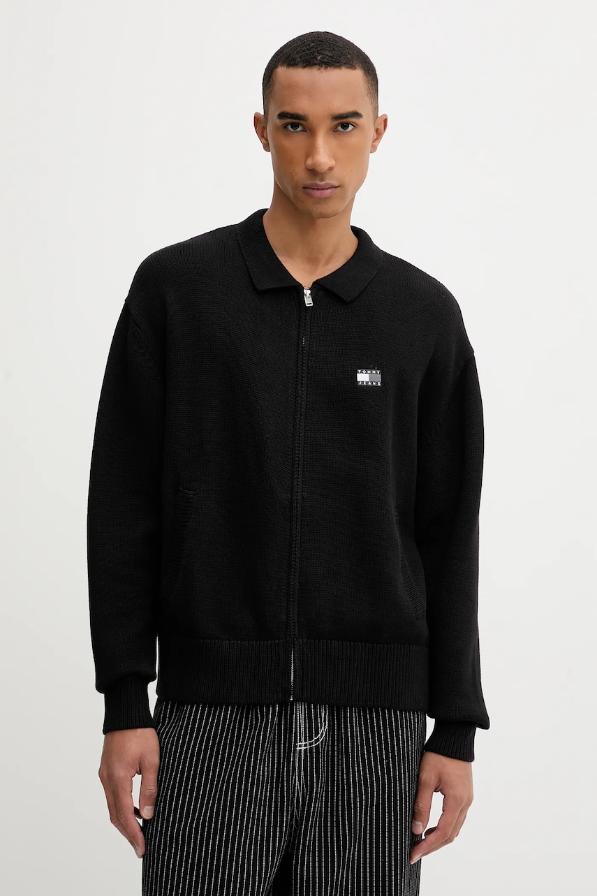 Tommy Jeans  Bavlněný kardigan