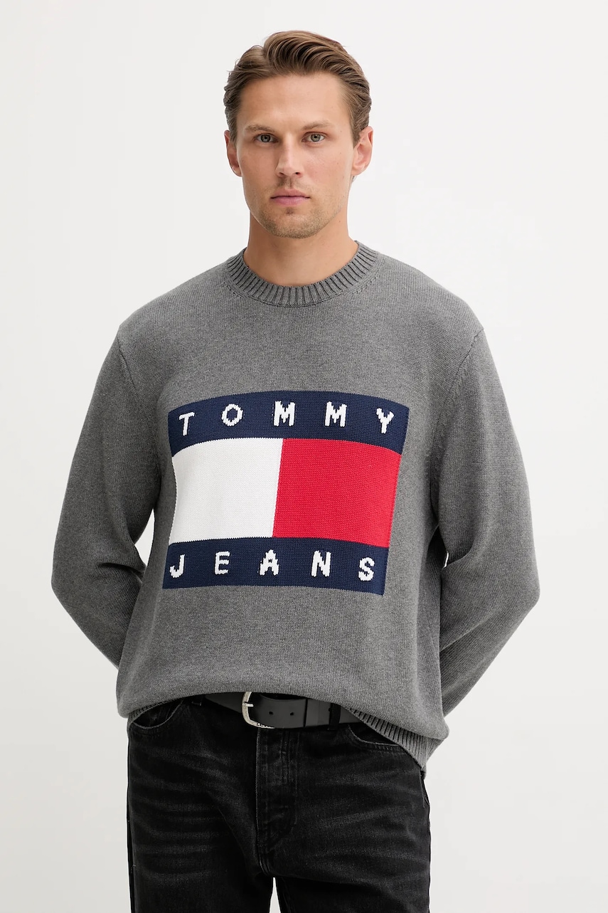 Tommy Jeans  Bavlněný svetr