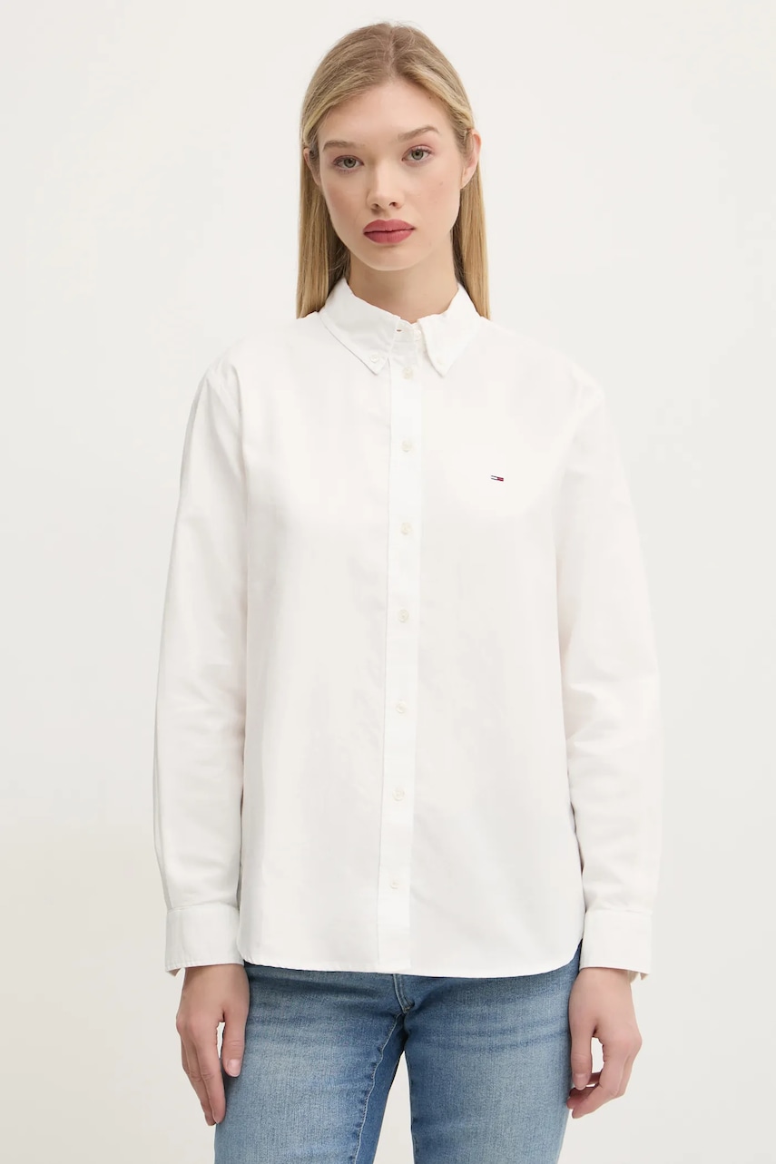 Tommy Jeans  košile dámská bavlněná