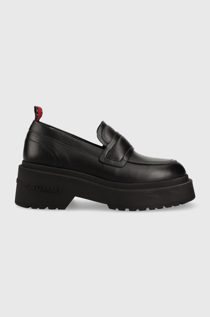 Tommy Jeans  Kožené mokasíny  TJW AVA LOAFER
