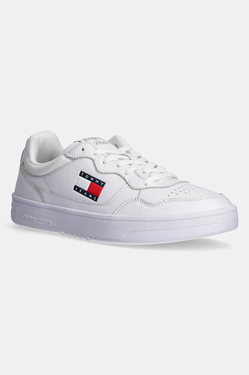 Tommy Jeans  Kožené sneakers boty  TJM CUPSOLE LEATHER ESS