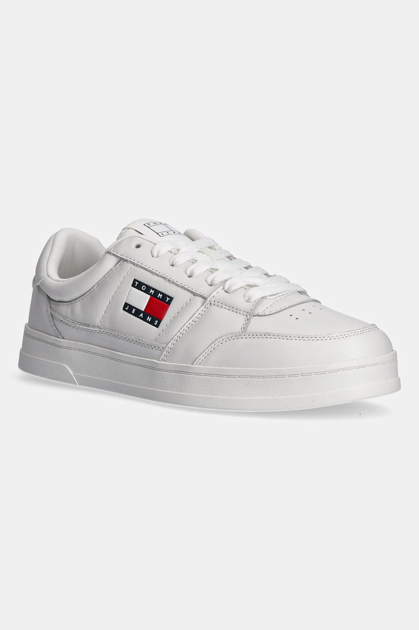 Tommy Jeans  Kožené sneakers boty  TJM THE GREENWICH NEW ESS