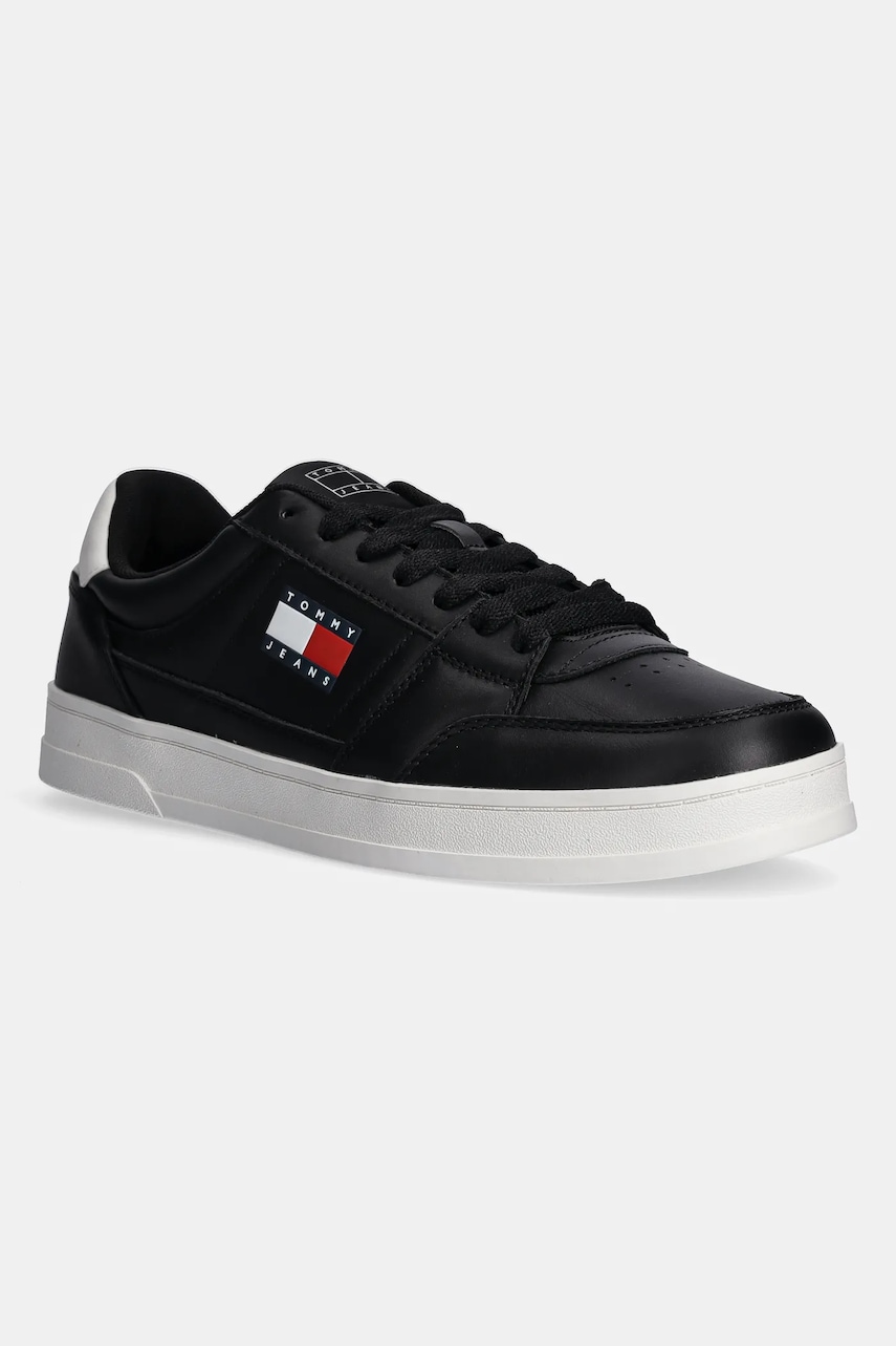Tommy Jeans  Kožené sneakers boty  TJM THE GREENWICH NEW ESS