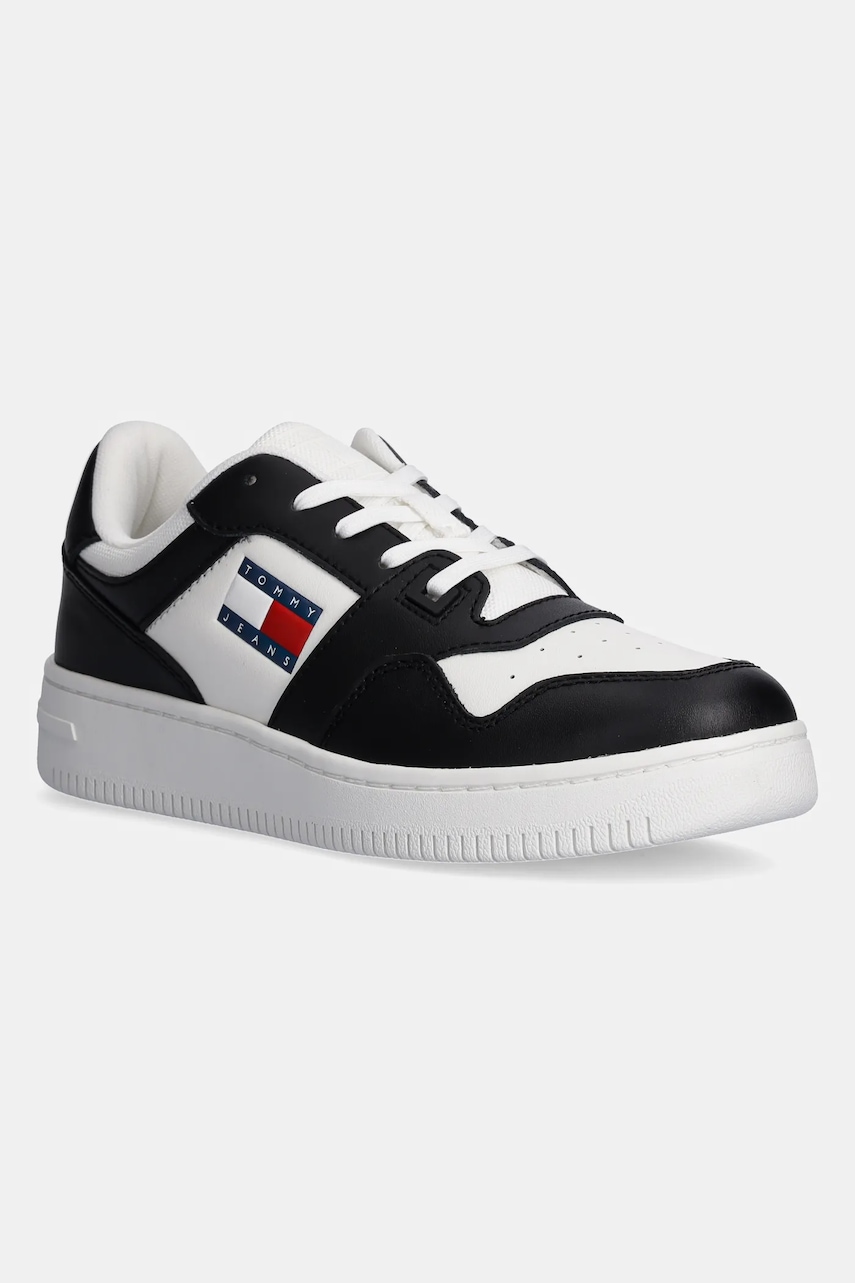 Tommy Jeans  Kožené sneakers boty  TJW RETRO BASKET ESS