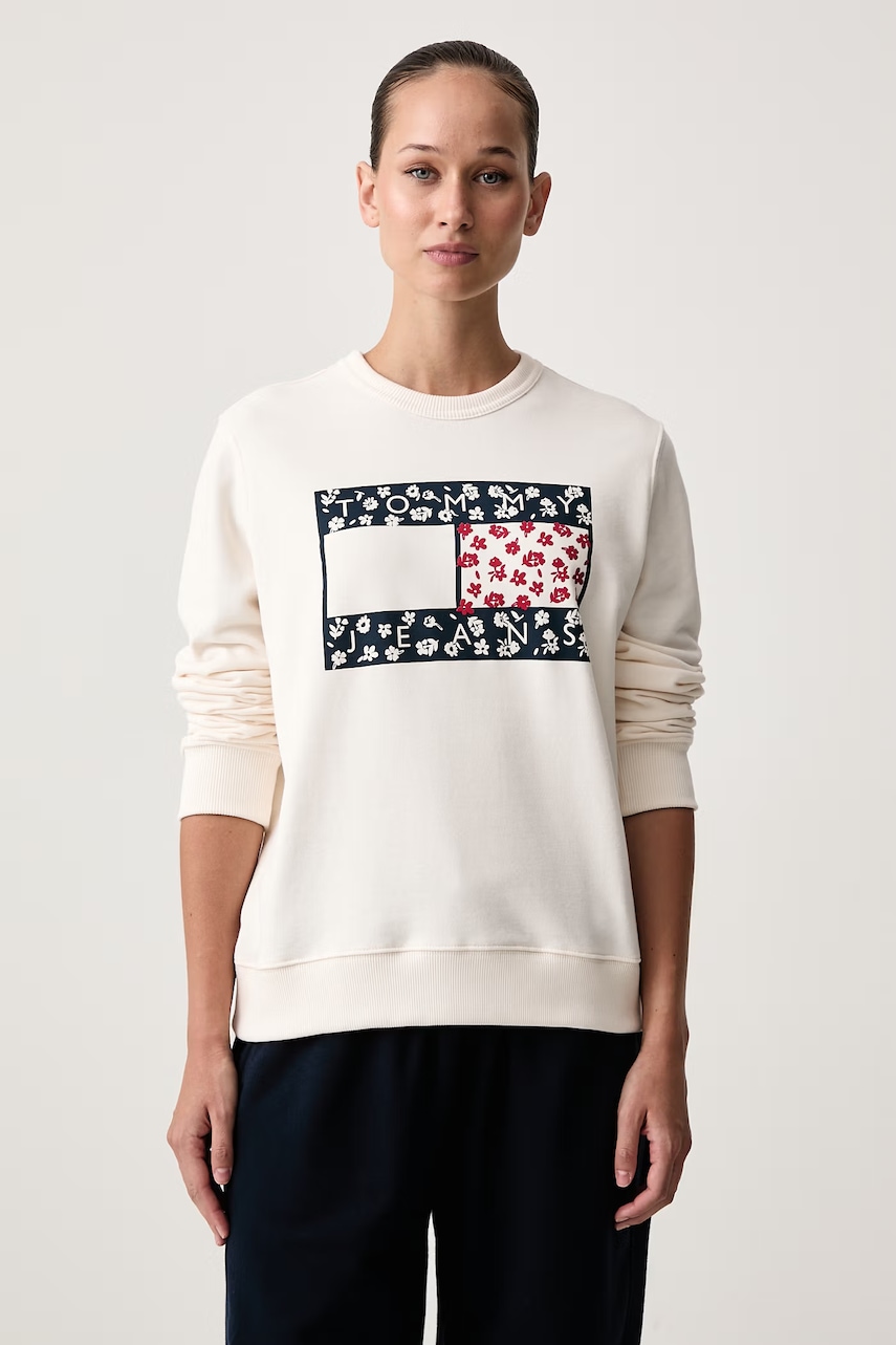 Tommy Jeans  mikina dámská bavlněná