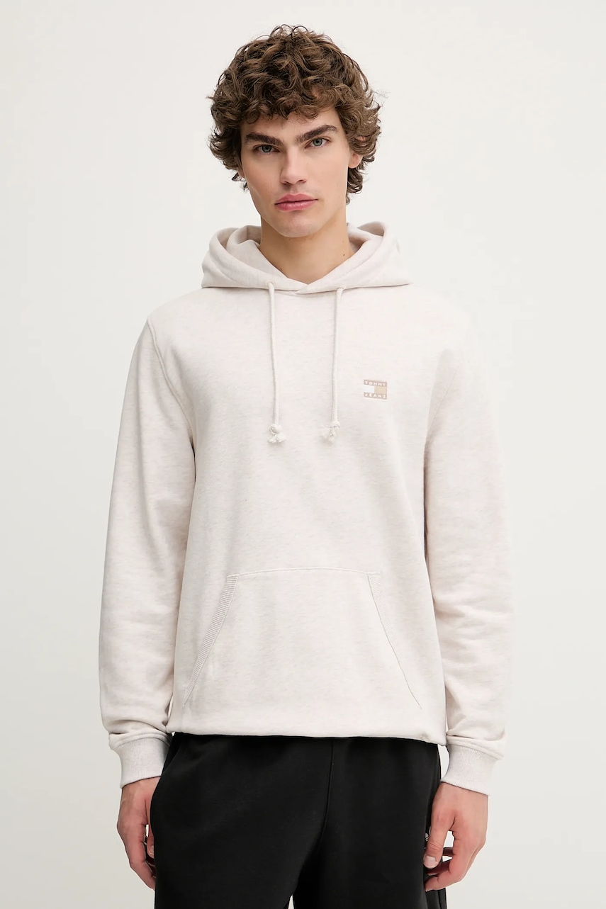 Tommy Jeans  mikina s kapucí pánská bavlněná