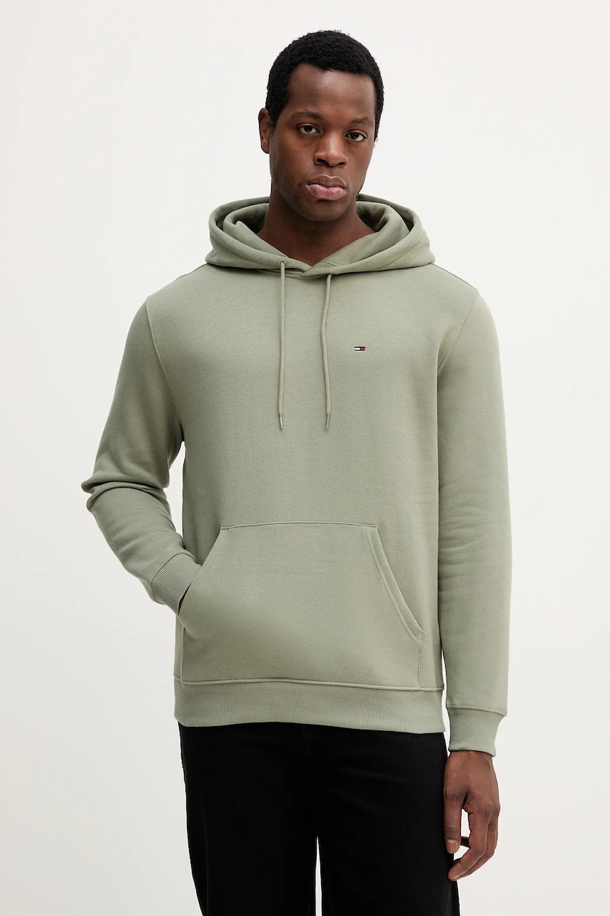 Tommy Jeans  mikina s kapucí pánská s bavlnou