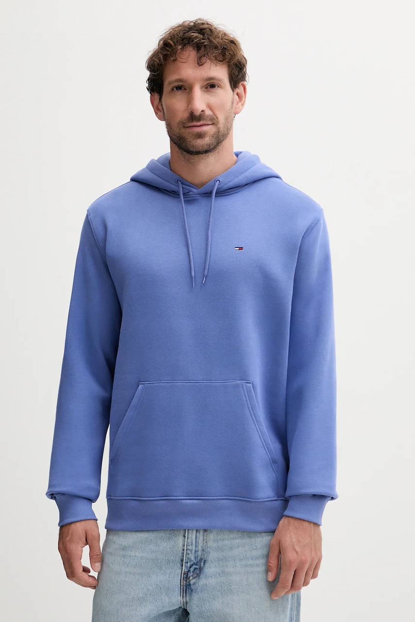Tommy Jeans  mikina s kapucí pánská s bavlnou
