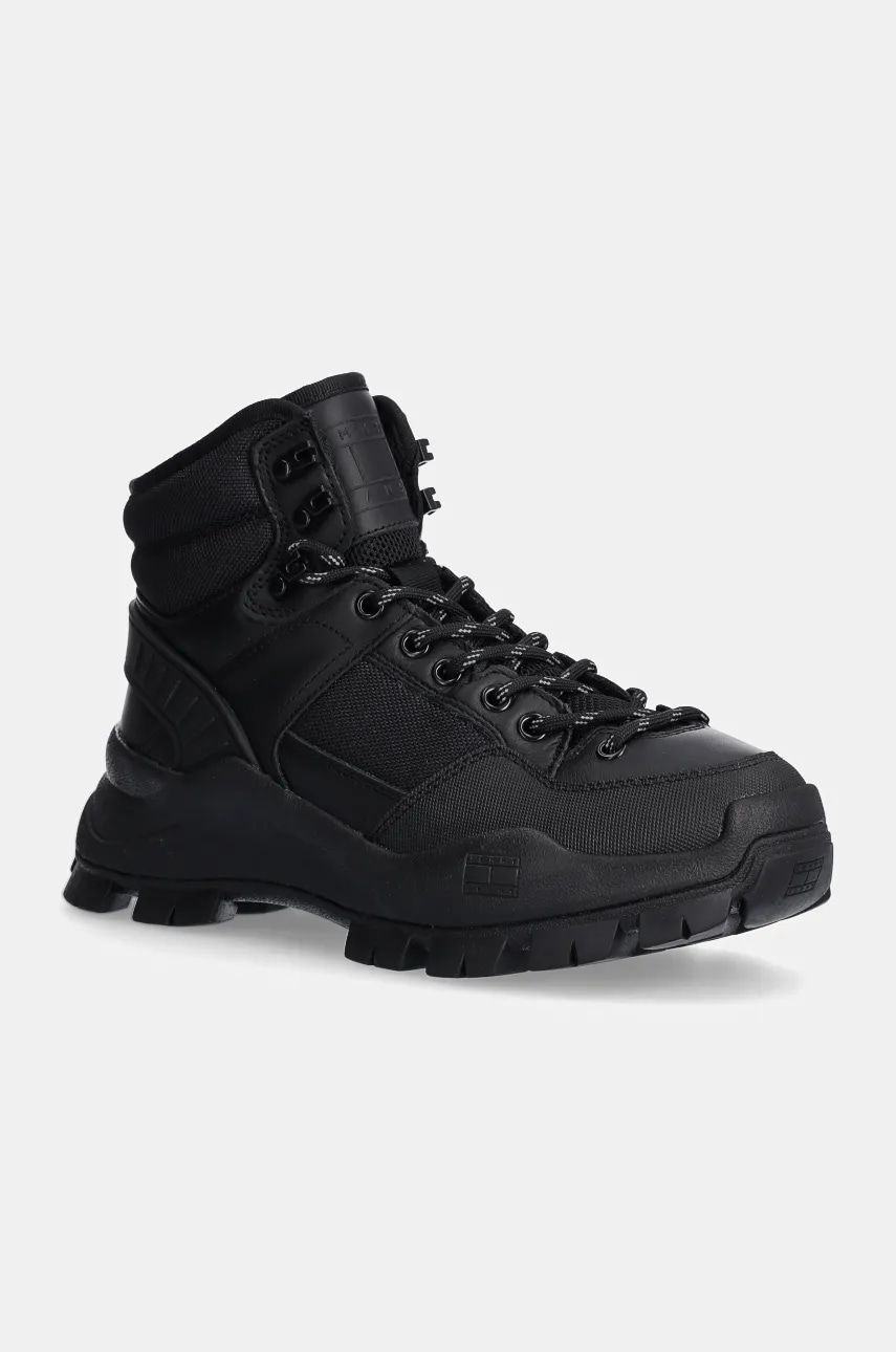 Tommy Jeans  Nízké kozačky  TJW FEMININE HYBRID BOOT