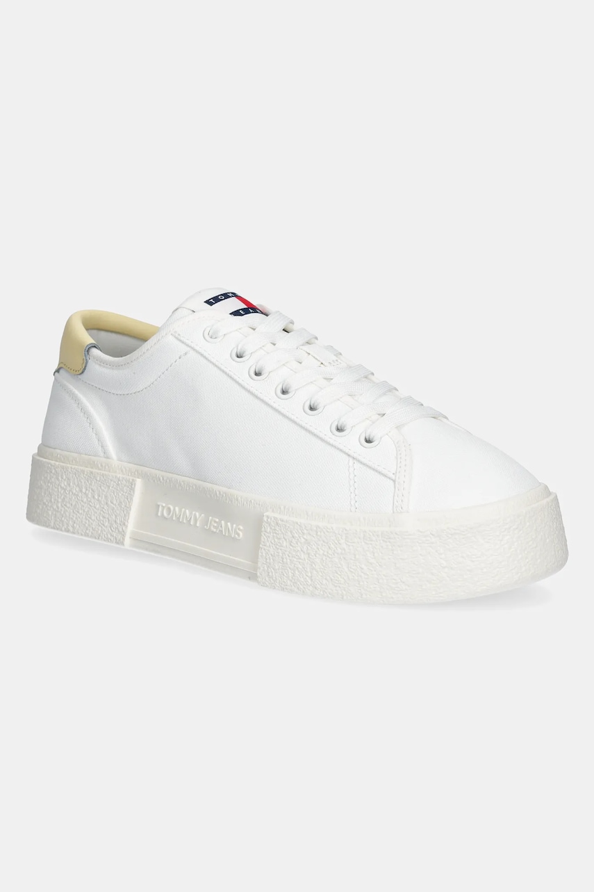 Tommy Jeans  Sneakers boty  FLATFORM CANVAS SNEAKER