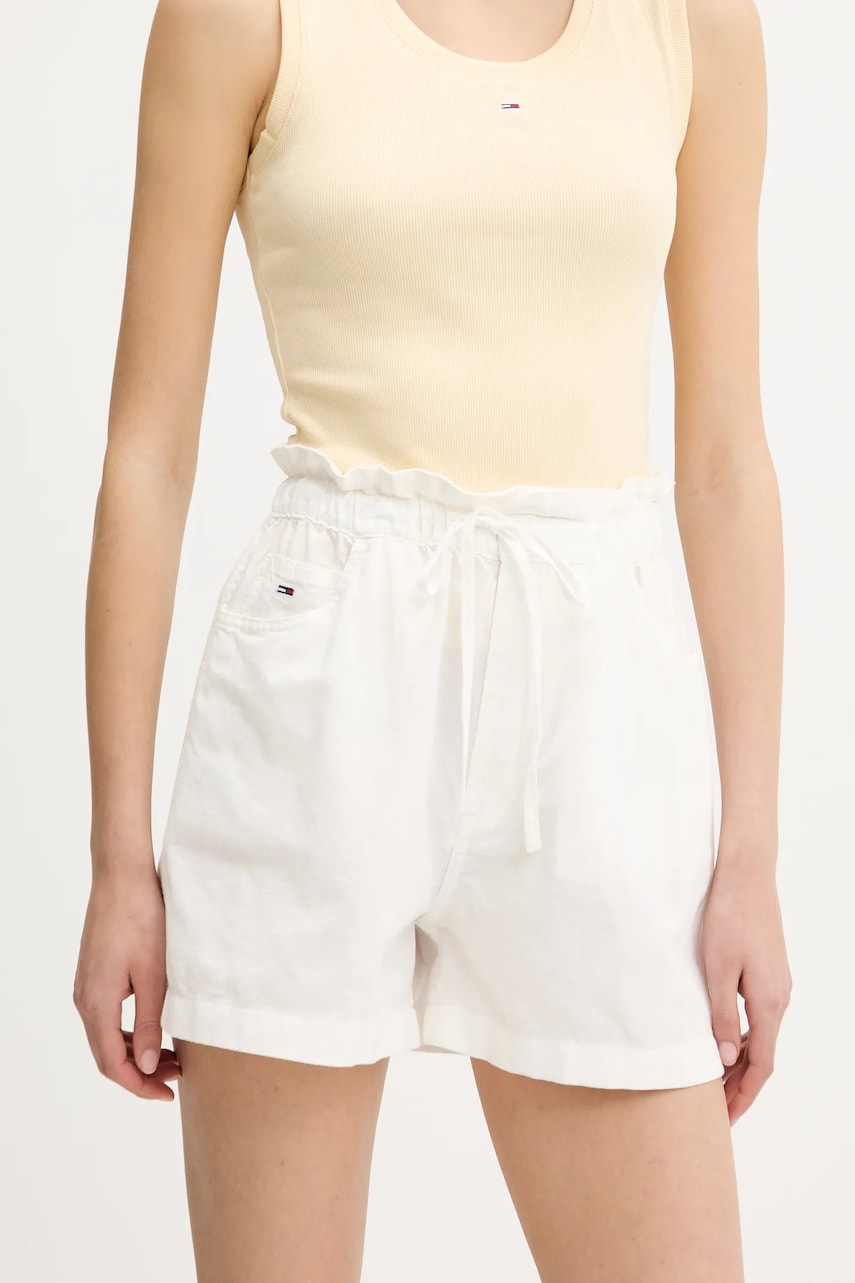 Tommy Jeans  Šortky s příměsí lnu