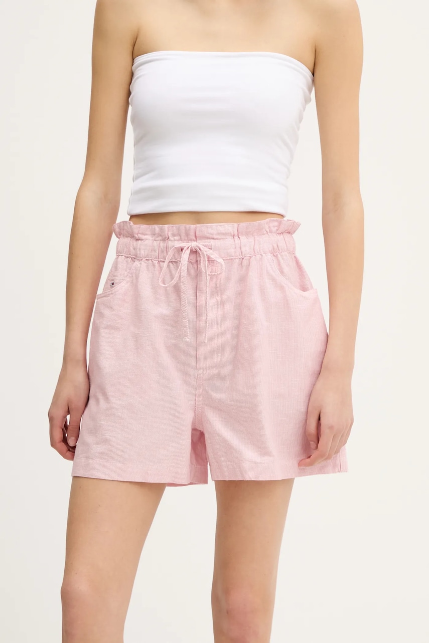 Tommy Jeans  Šortky s příměsí lnu