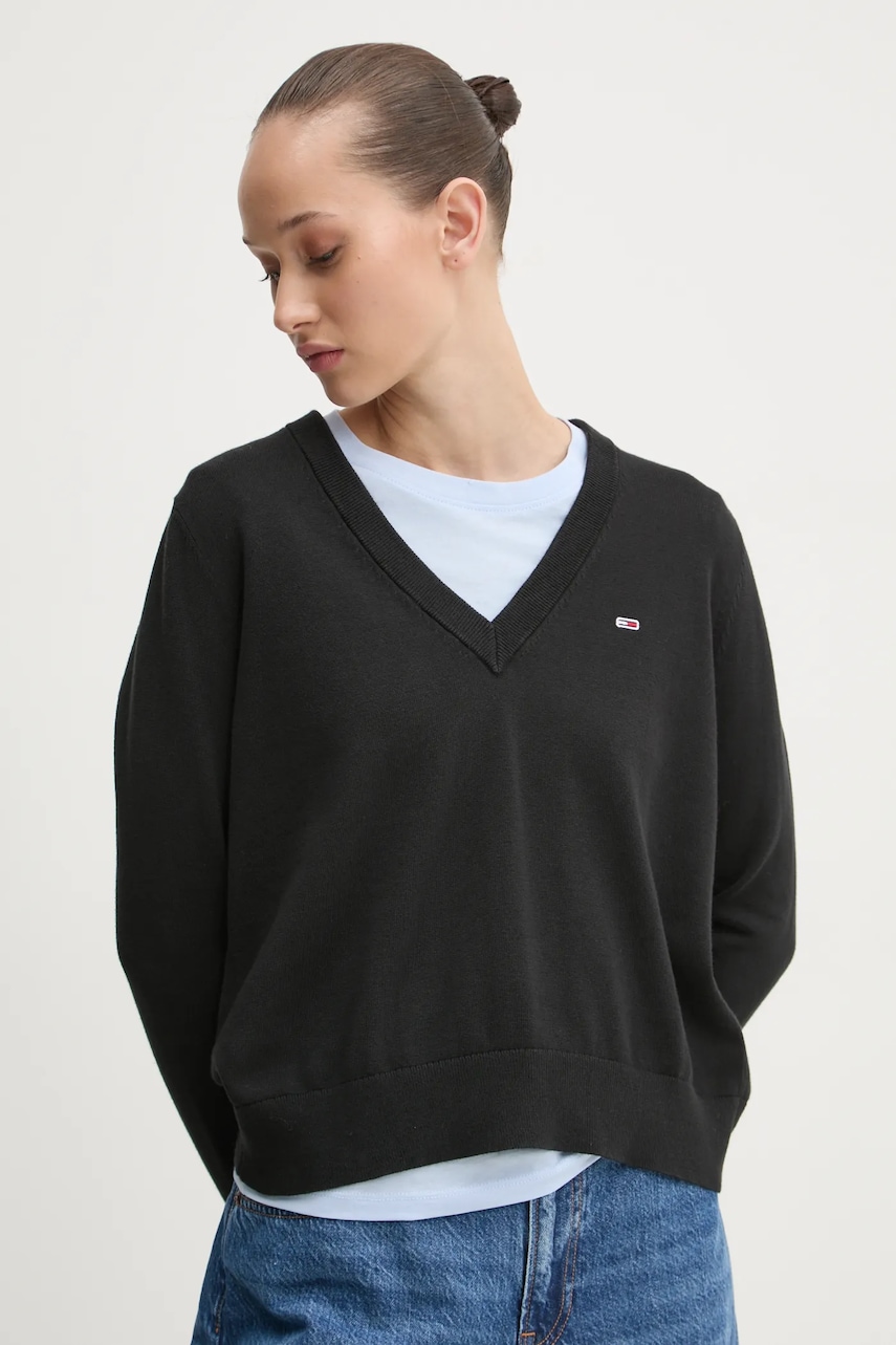 Tommy Jeans  svetr dámský bavlněný