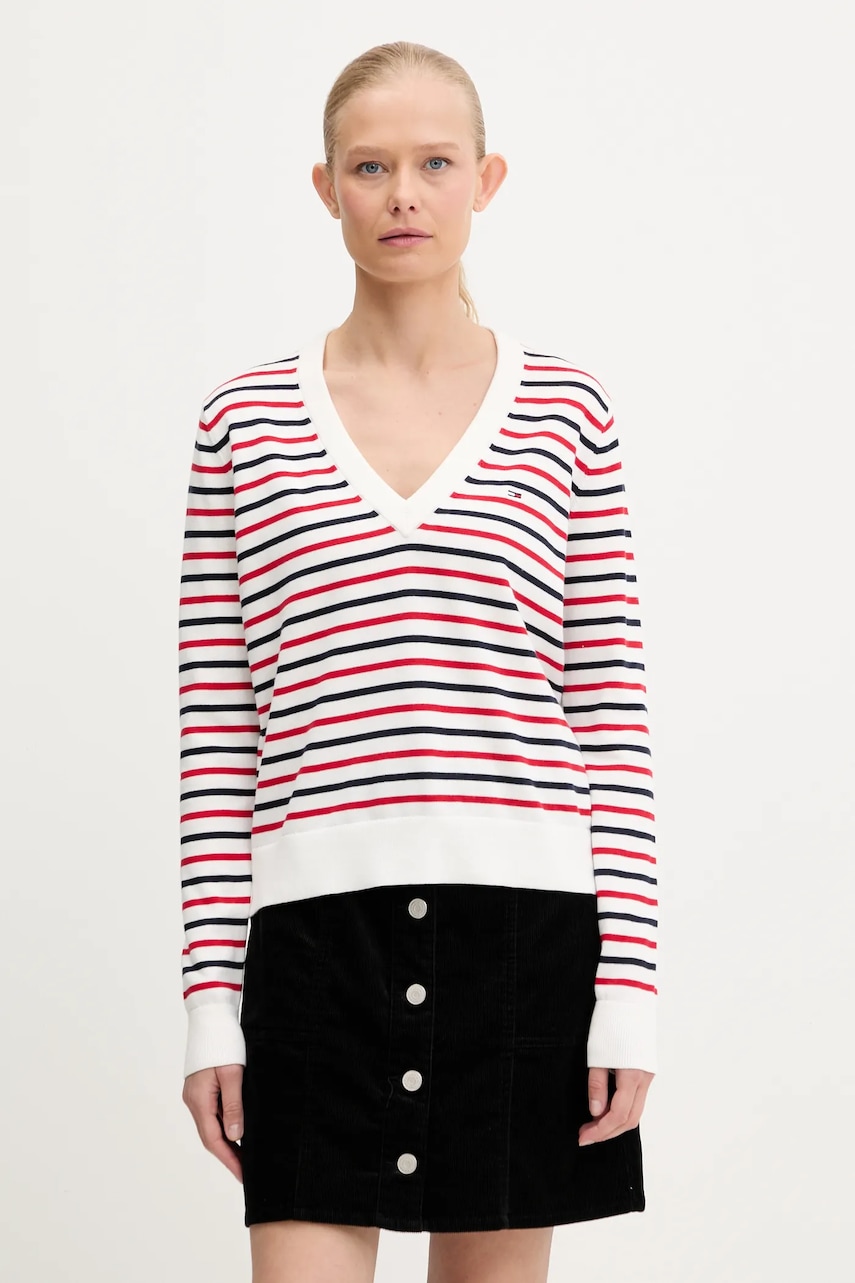 Tommy Jeans  svetr dámský bavlněný