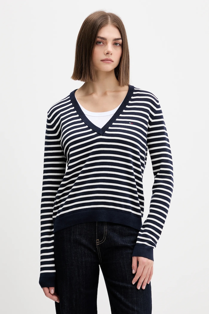Tommy Jeans  svetr dámský bavlněný