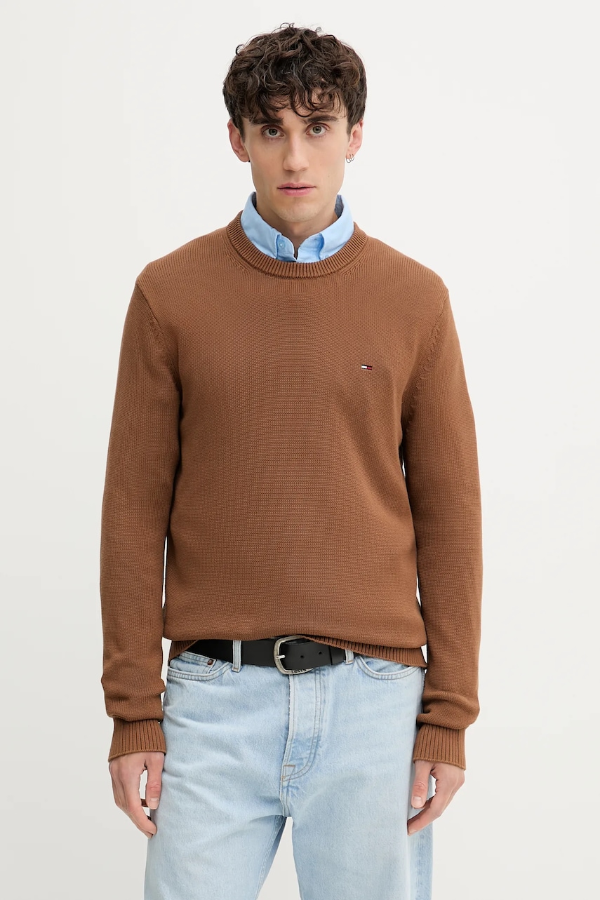Tommy Jeans  svetr pánský bavlněný